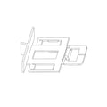 A78004: Fits John Deere A78004 Seed Tube Shield – Genuine OEM