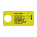 A79533: Fits John Deere A79533 Case Drain Label, French – Genuine OEM