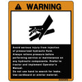 A83699: Fits John Deere A83699 Warning Safety Sign – Genuine OEM