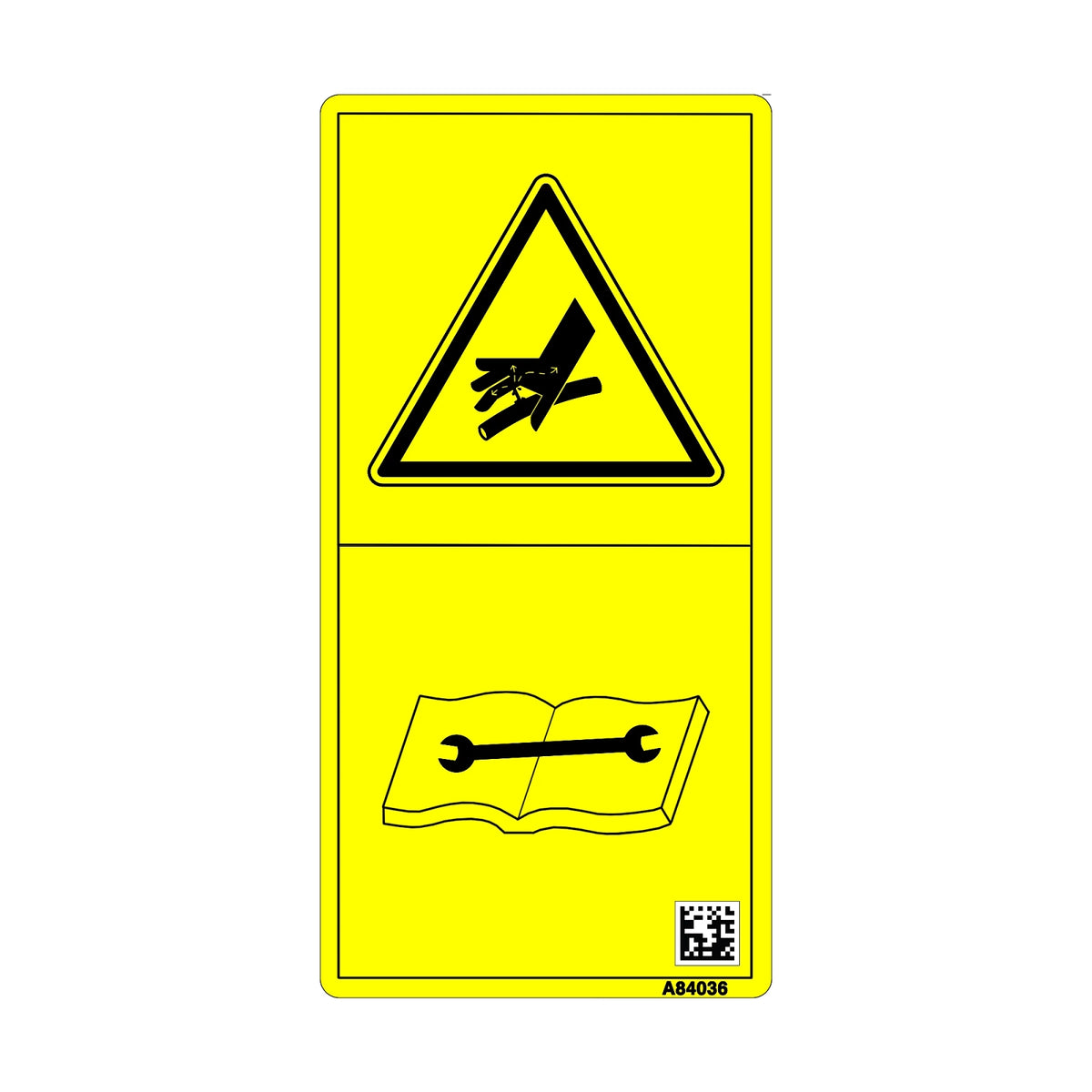 A84036: Fits John Deere A84036 Max Transport Speed 32, Text Free Label – Genuine OEM
