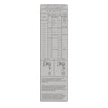 A93705: Fits John Deere A93705 Fertilizer Pump Rate Info 36 Inch, Label – Genuine OEM