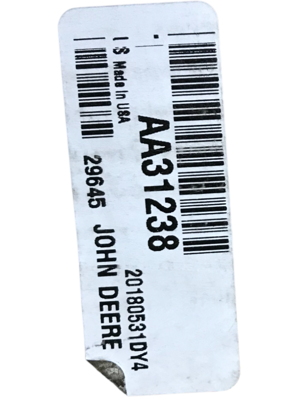 AA31238: AA31238 — BODY CYLINDER