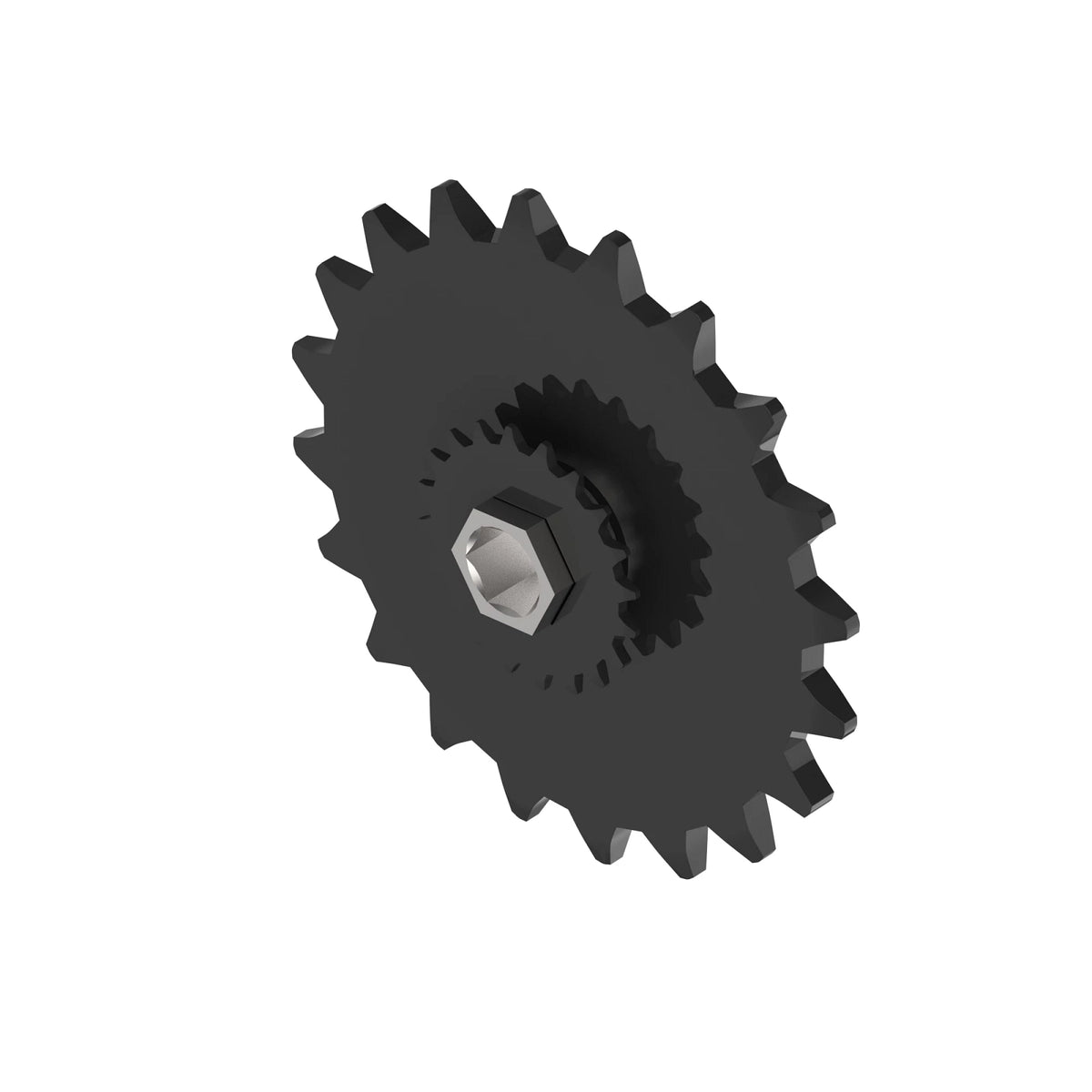 AA32197: Fits John Deere AA32197 Seed Transmission Double Chain Sprocket – Genuine OEM