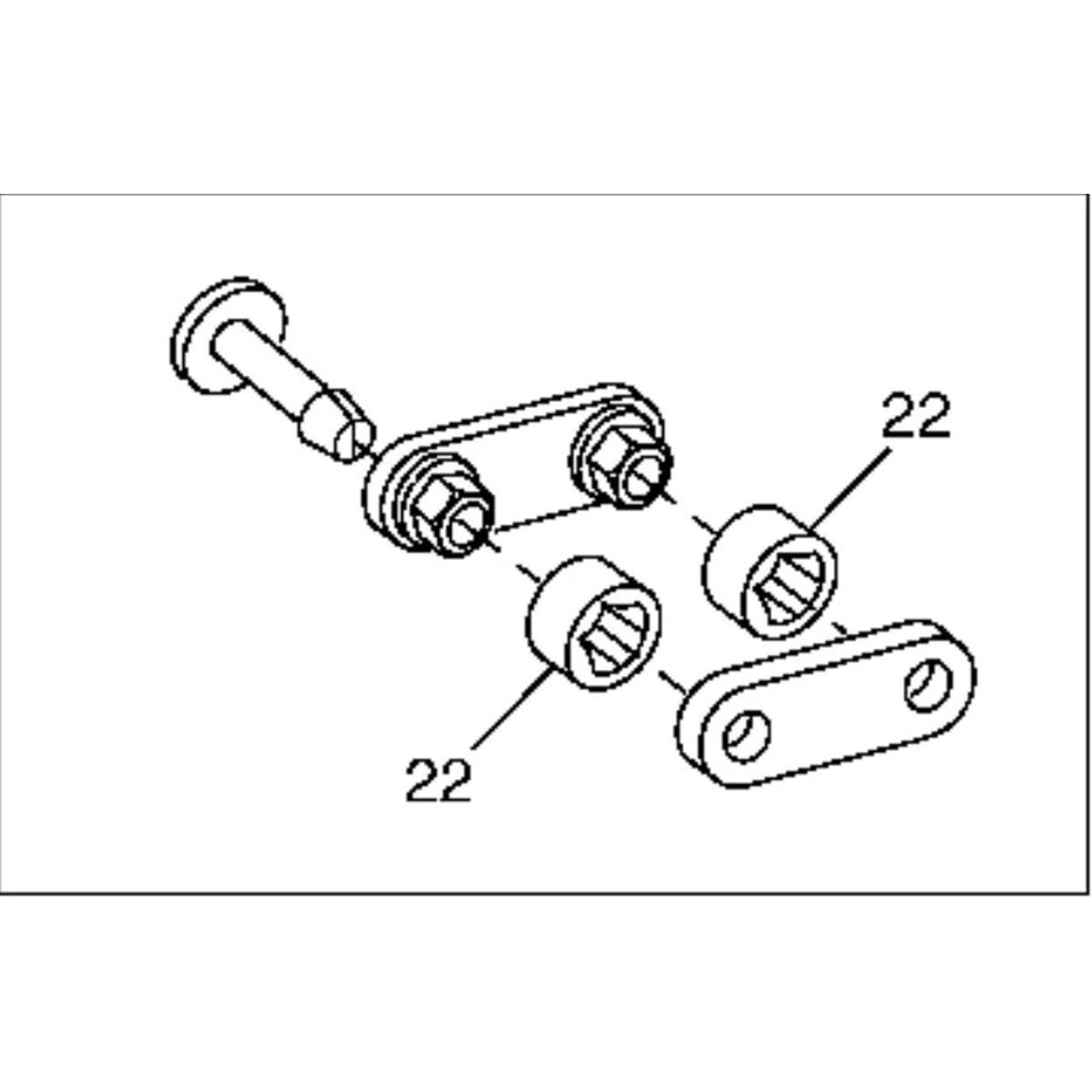 AA46946: Fits John Deere AA46946 Vacuum Meter Drive Idler – Genuine OEM