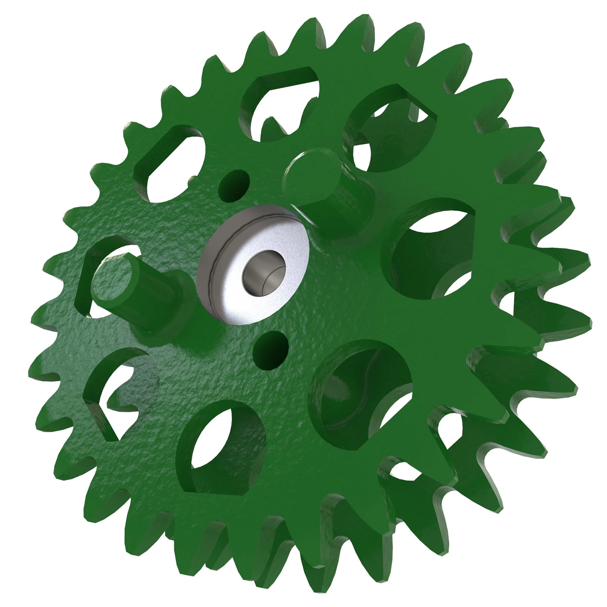 AA49877: Fits John Deere AA49877 Vacuum Meter Drive Double Chain Sprocket – Genuine OEM