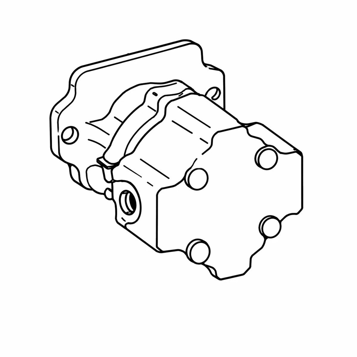 AA65865: Fits John Deere AA65865 Vacuum Blower Hydraulic Motor – Genuine OEM