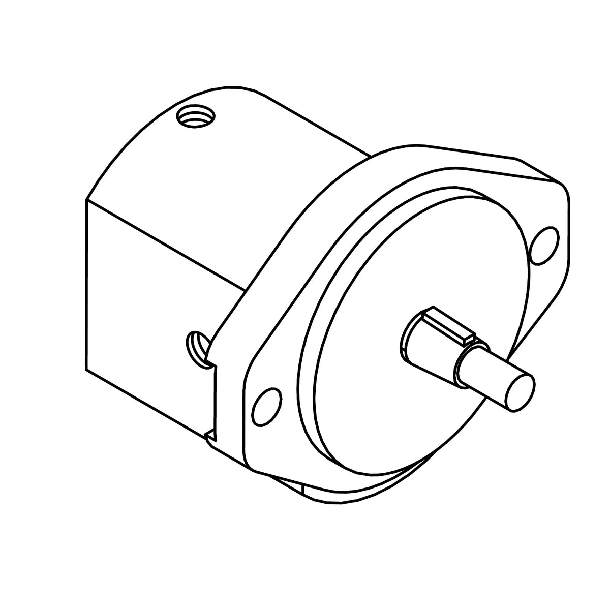 AA66288: Fits John Deere AA66288 Vacuum Blower Hydraulic Motor – Genuine OEM