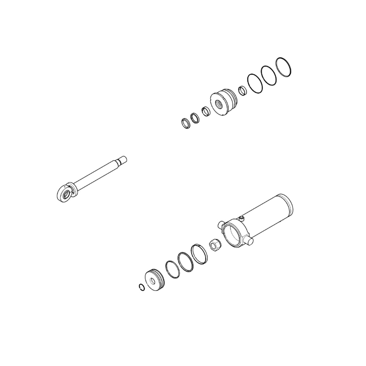 AAX10085: Fits John Deere AAX10085 Hydraulic Cylinder Seal Kit – Genuine OEM