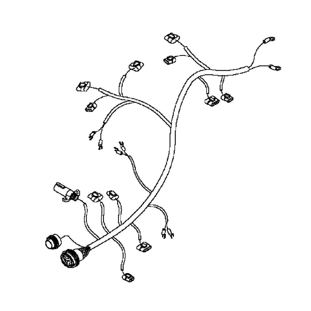 AE51815: Fits John Deere AE51815 Baler Wiring Harness – Genuine OEM