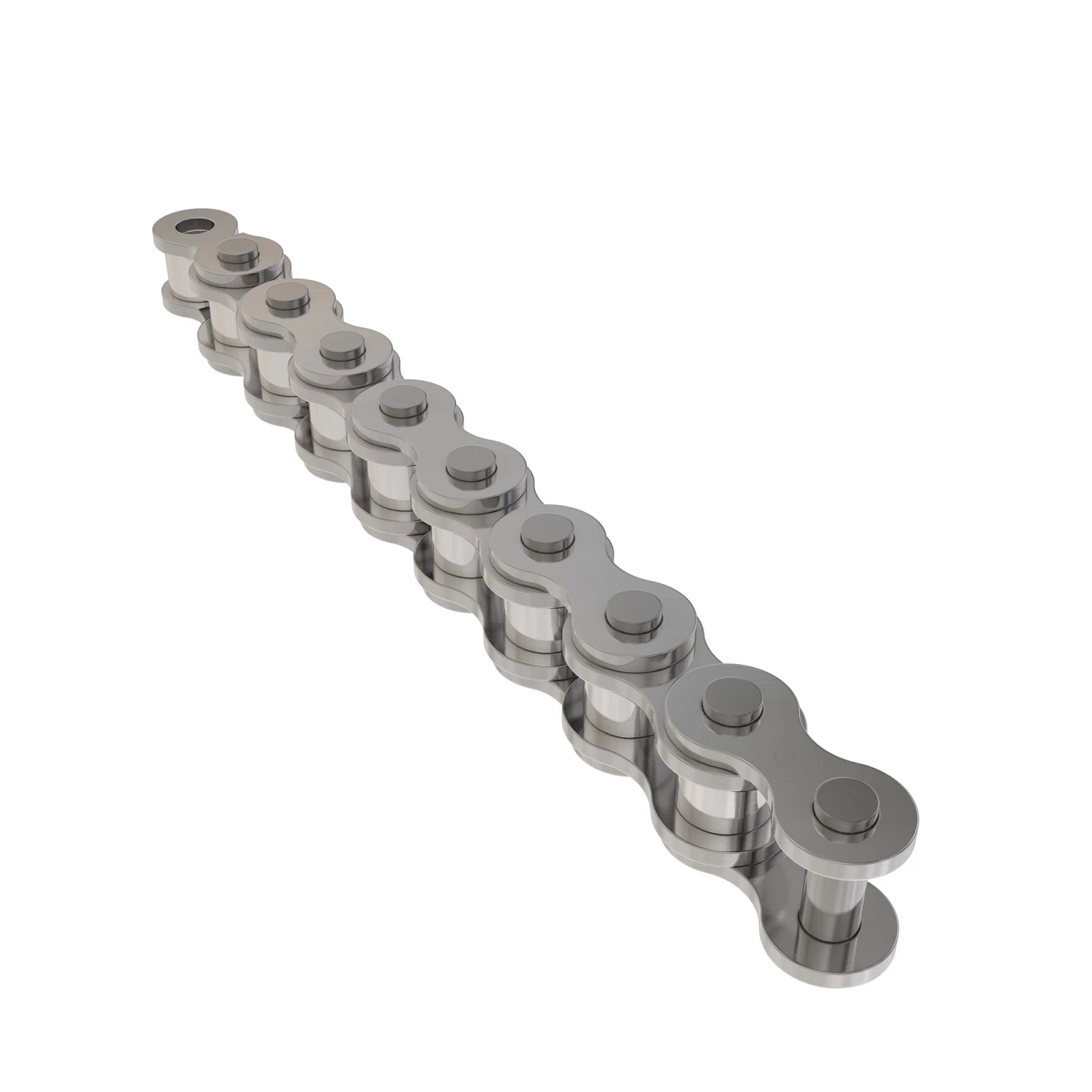 AH126239: John Deere AH126239 Lower Tailings Auger Roller Chain, 41 Links with Connecting and Offset Links
