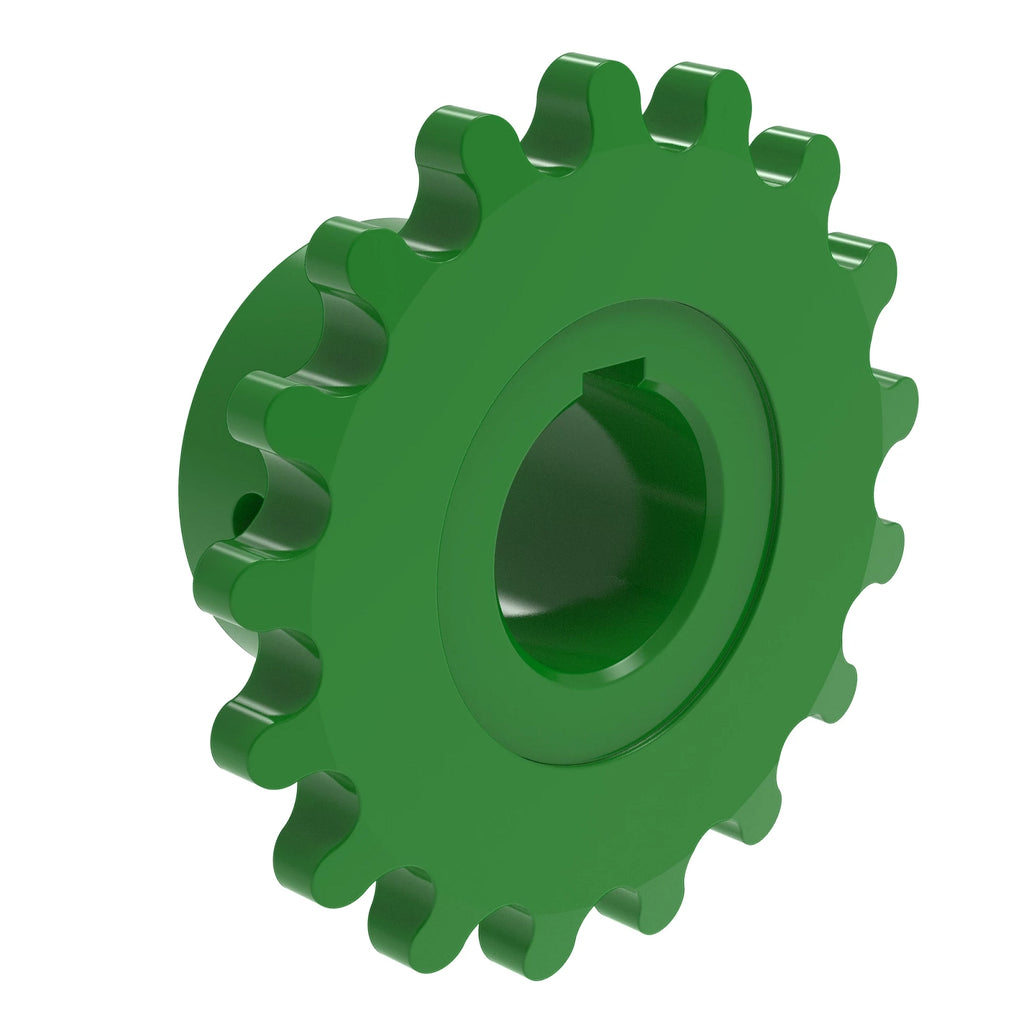 AH128074: John Deere AH128074 Chain Sprocket, 17 Teeth