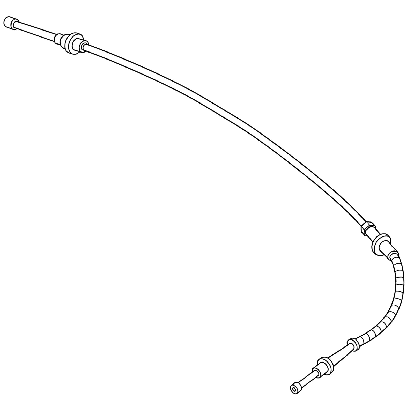 AH128723: Fits John Deere AH128723 Brake Cable – Genuine OEM