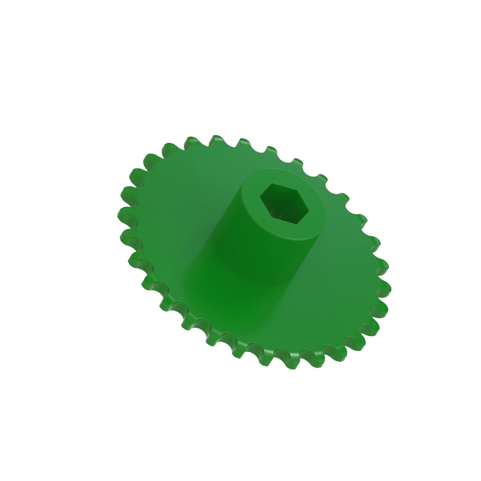 AH130571: Fits John Deere AH130571 Tailing Elevator Conveyor Chain Sprocket, 30 Teeth – Genuine OEM