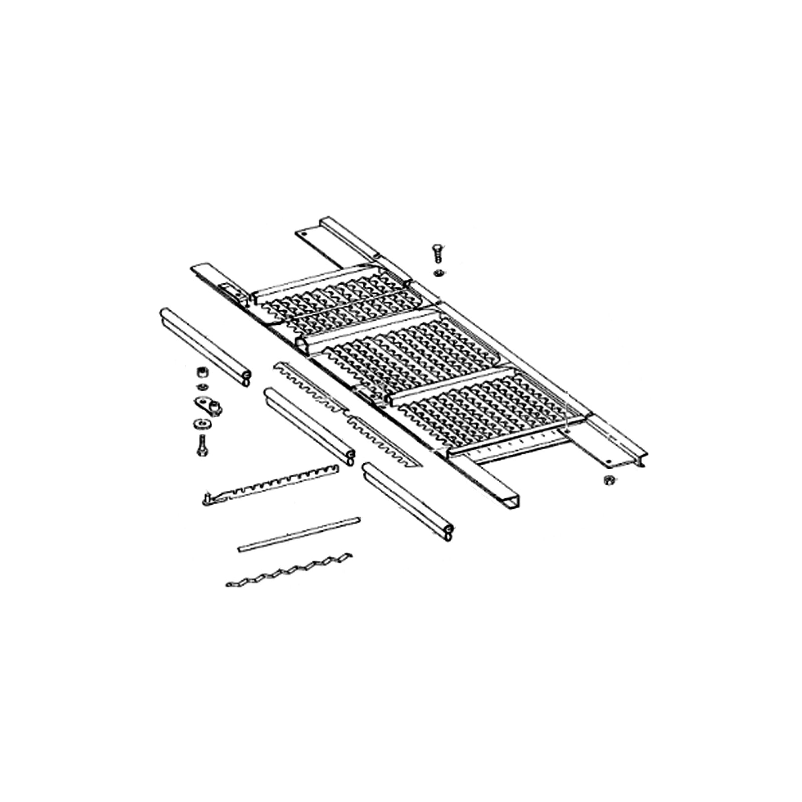 AH130995: John Deere AH130995 Chaffer Extension Element Chaffer