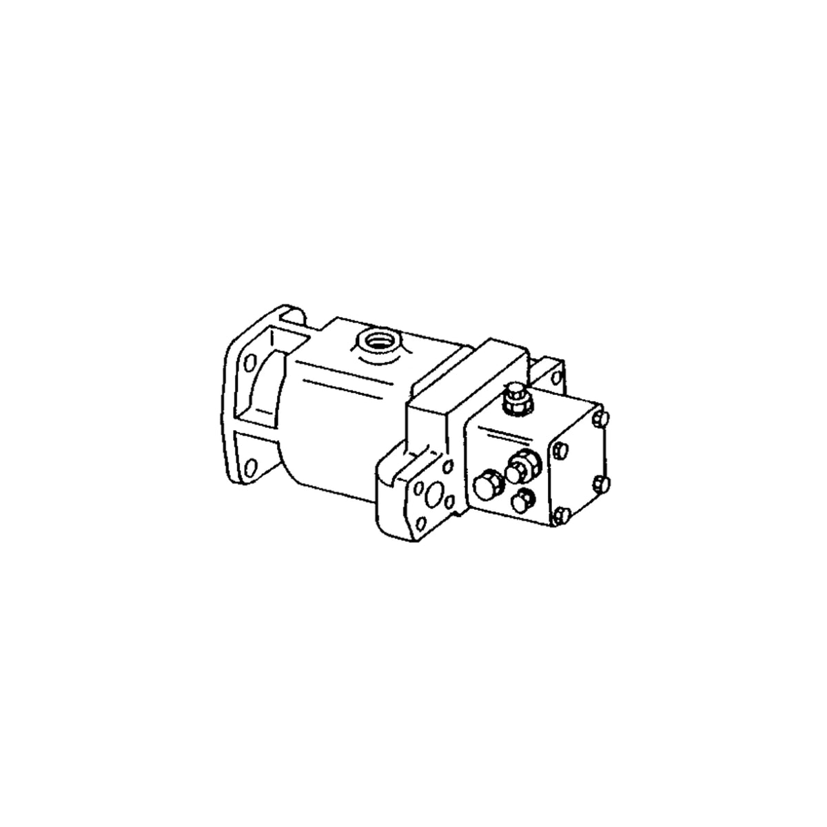 AH131310: John Deere AH131310 REMAN Hydraulic Motor