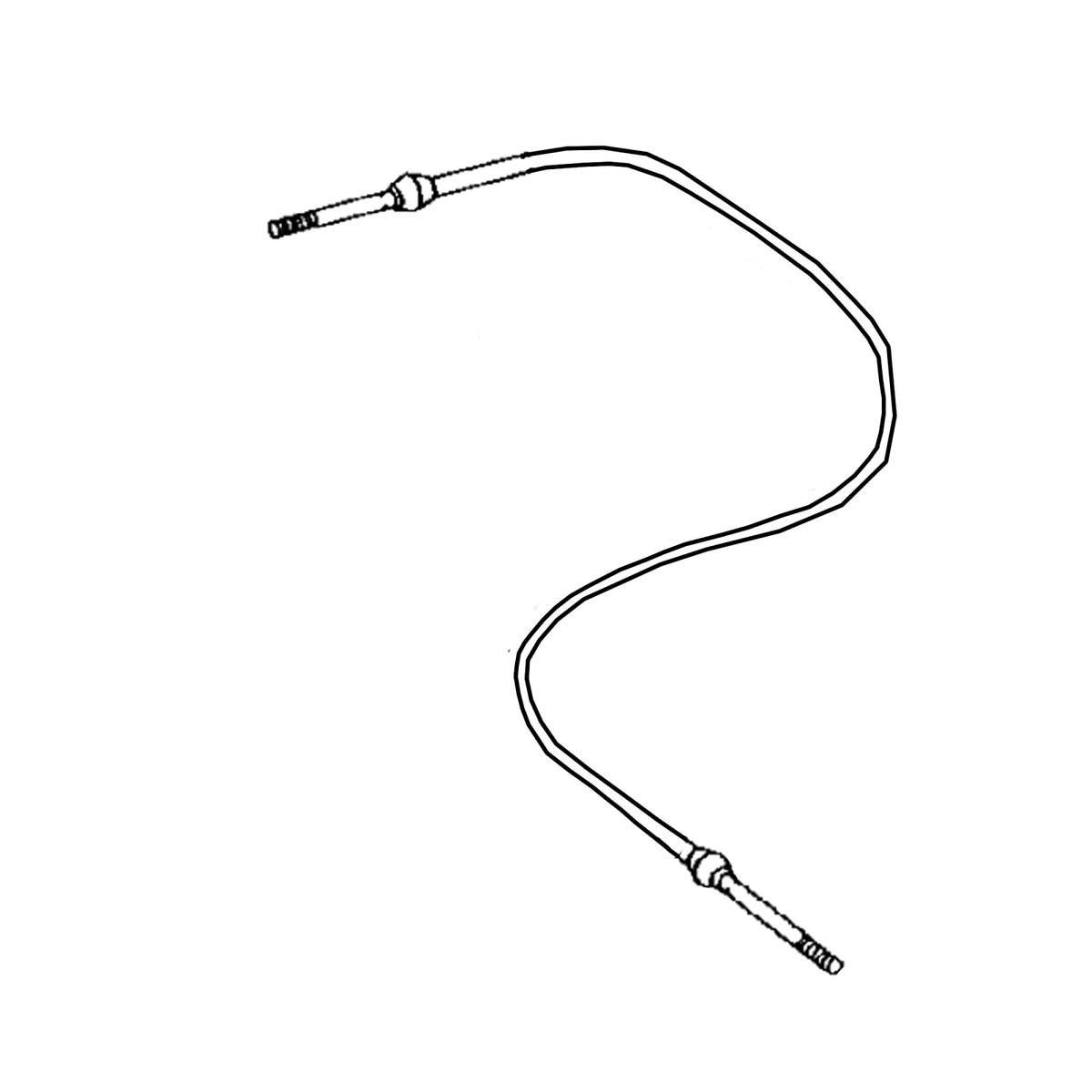 AH135844: Fits John Deere AH135844 Hydrostatic Drive Control Push Pull Cable – Genuine OEM
