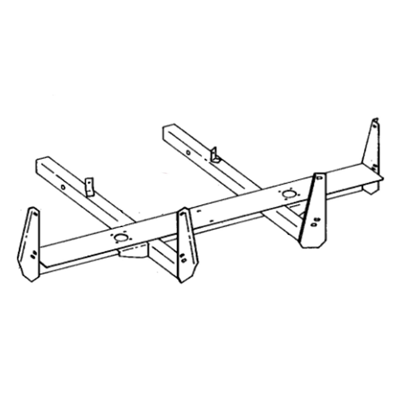 AH137752: John Deere AH137752 Chaff Spreader Disc Frame