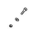 AH138947: John Deere AH138947 Bolt, Nut, and Washer Kit