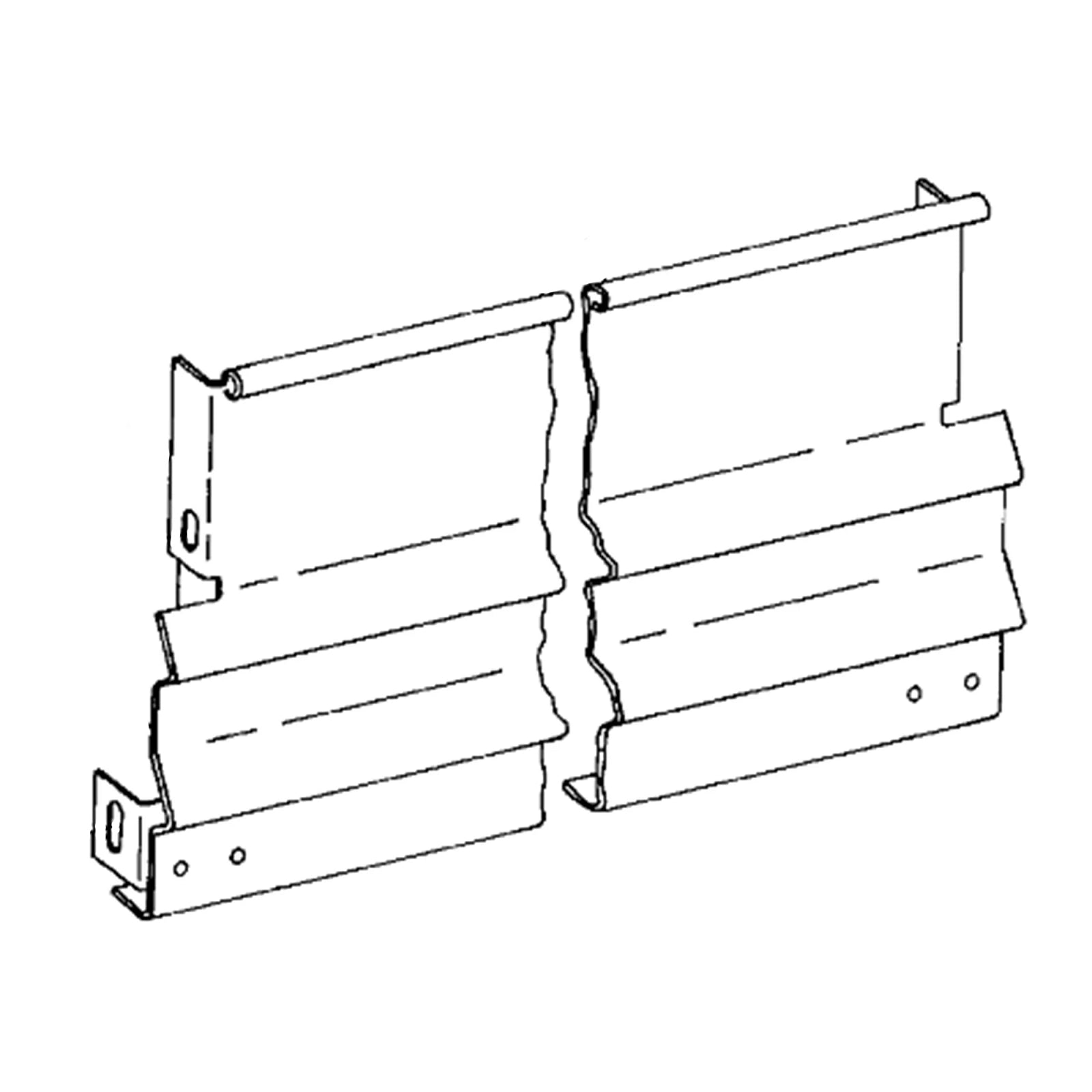 AH142778: Fits John Deere AH142778 Straw Chopper Door Extension Assembly – Genuine OEM