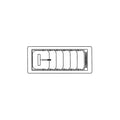 AH149228: John Deere AH149228 Air Outlet Louver