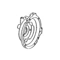 AH159233: Fits John Deere AH159233 Reverser Gear Case Housing – Genuine OEM