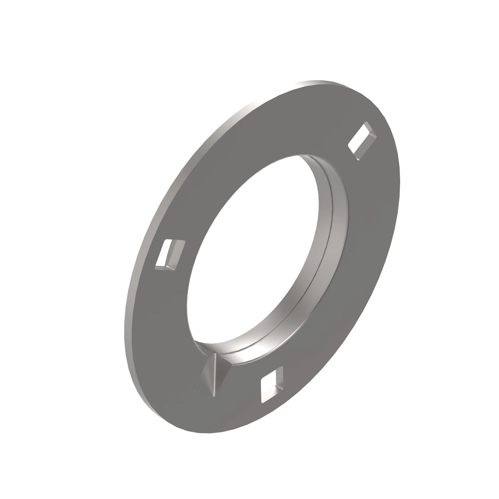 AH163686: John Deere AH163686 3-Hole Flanged Bearing Housing