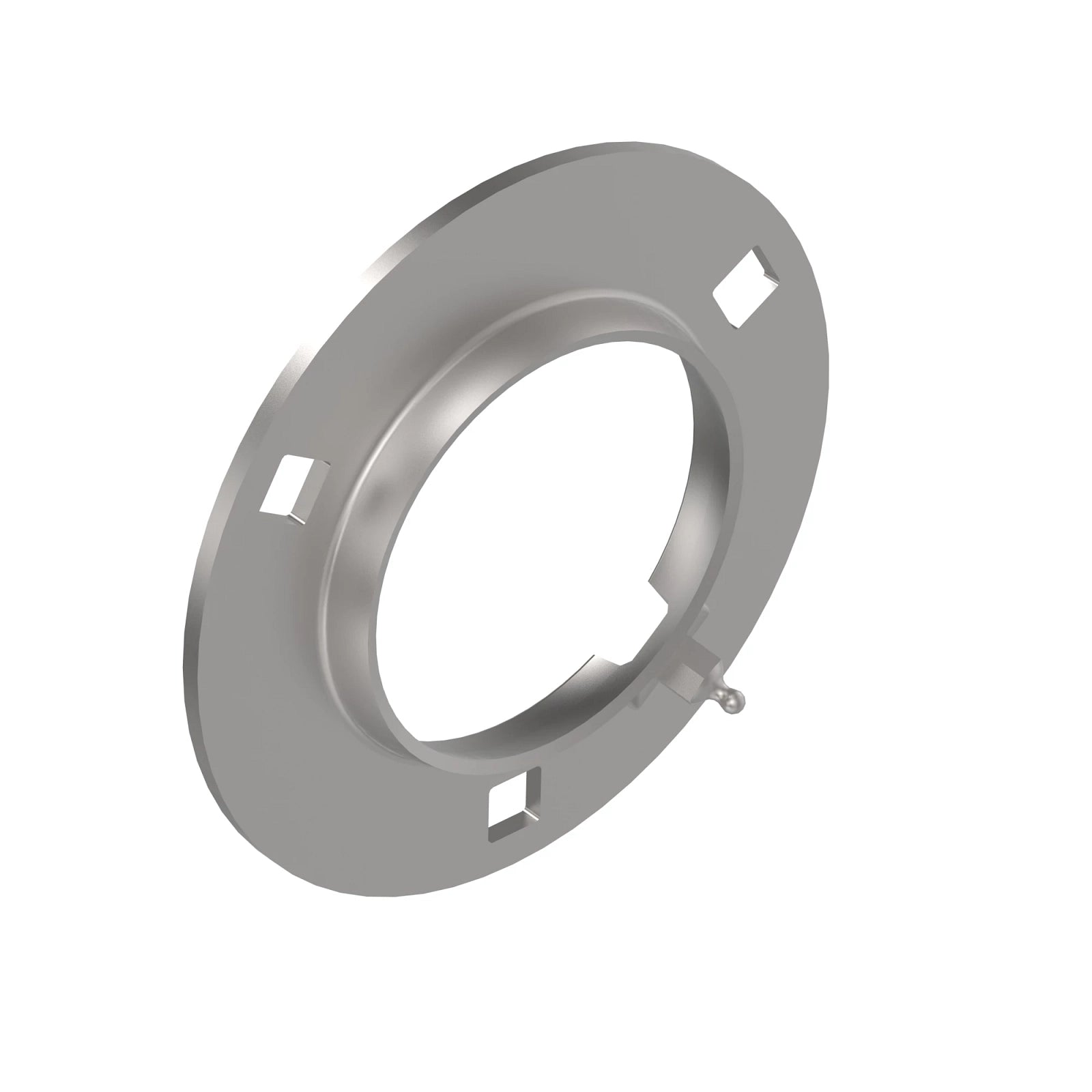John Deere AH163686 3-Hole Flanged Bearing Housing — image 2