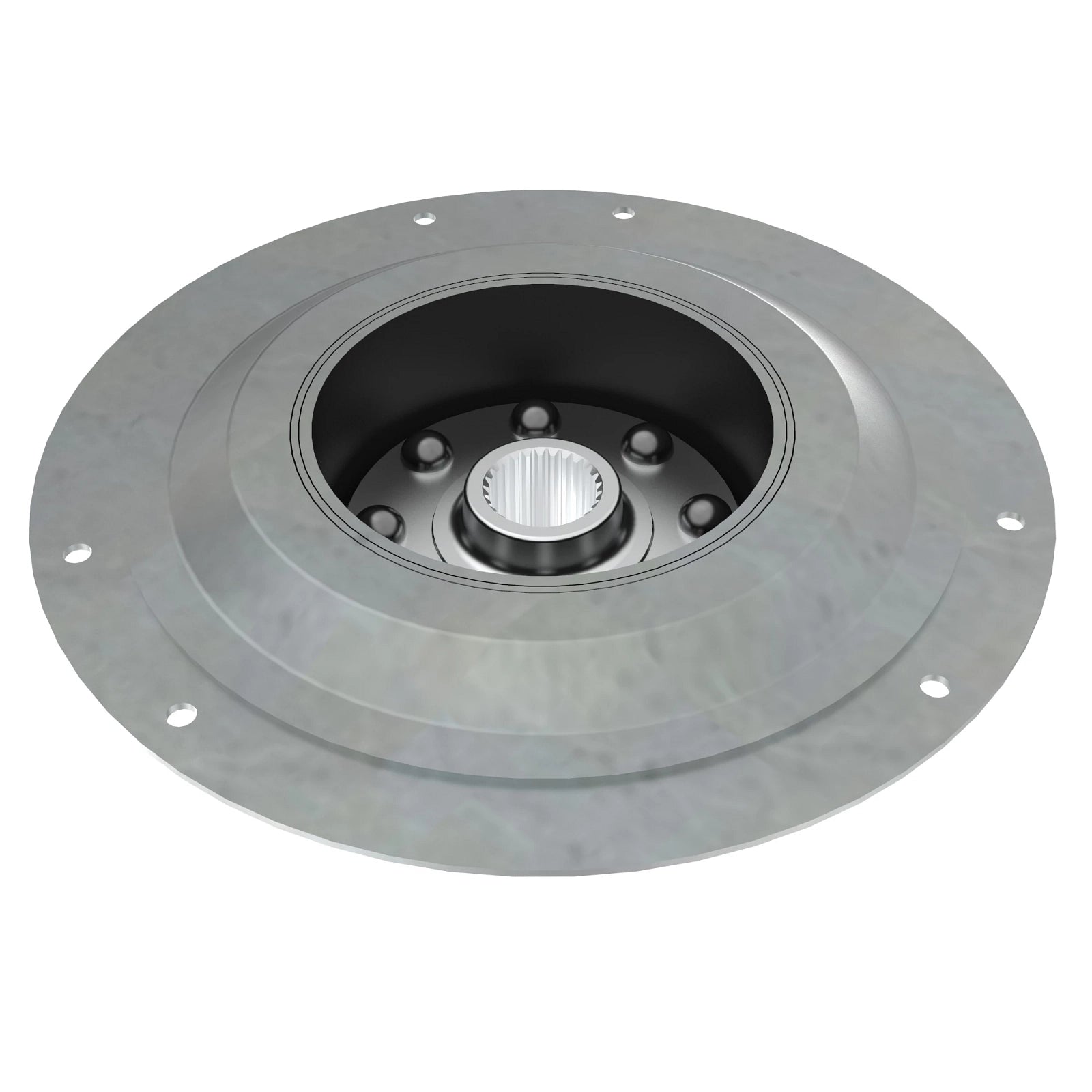 AH168456: Fits John Deere AH168456 Torsional Damper Splined Coupling with Hub – Genuine OEM