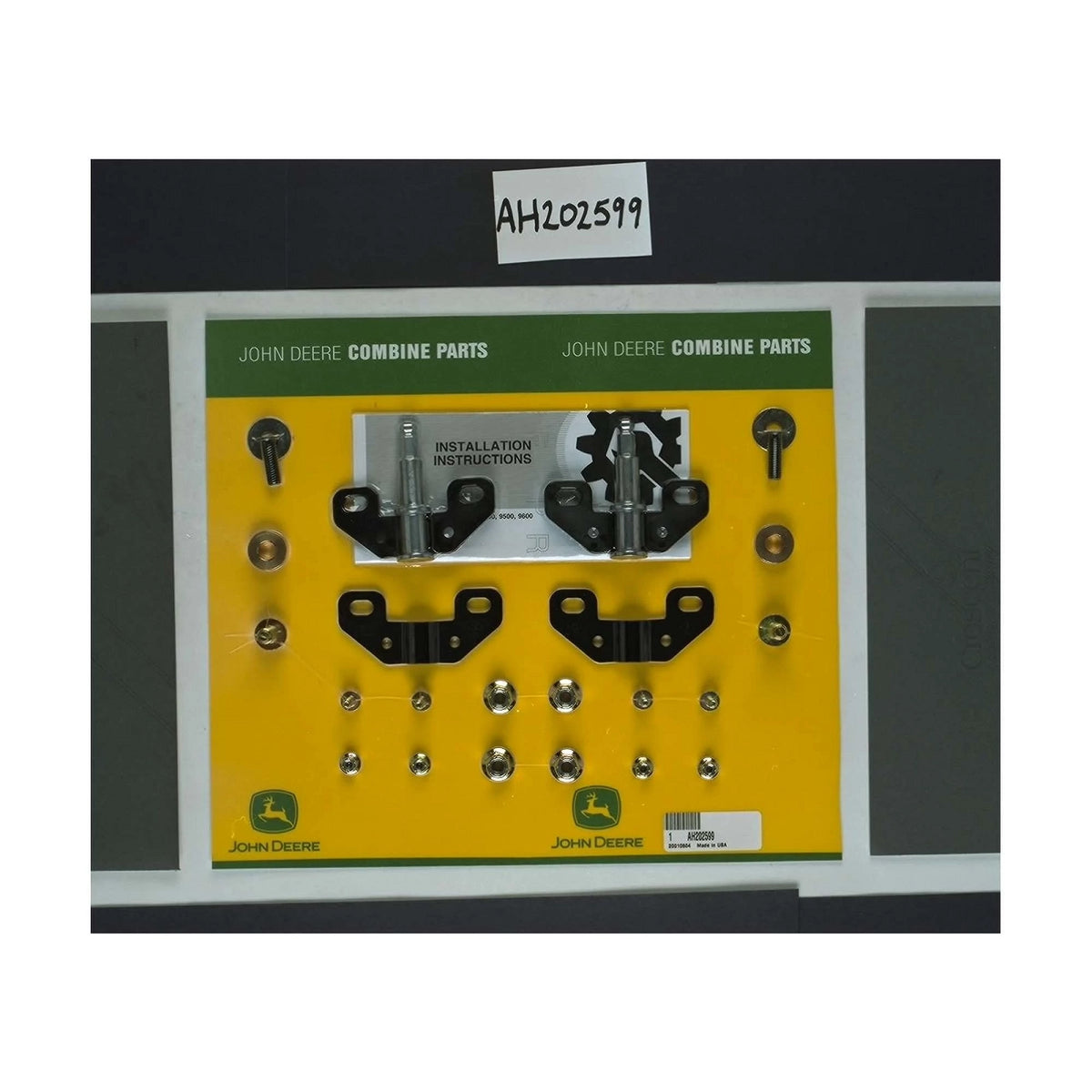 AH202599: Fits John Deere AH202599 Cleaning Shoe Adjuster Kit – Genuine OEM