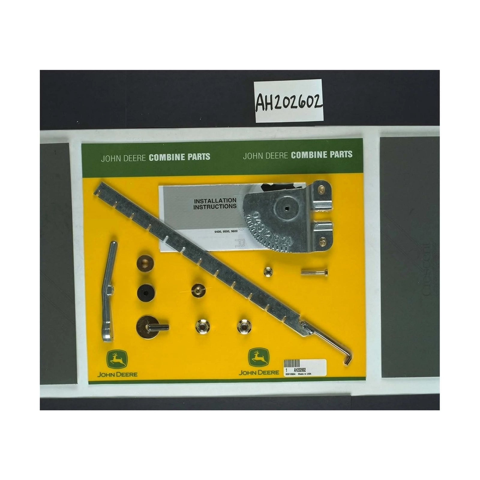 AH202602: Fits John Deere AH202602 Bracket Kit – Genuine OEM