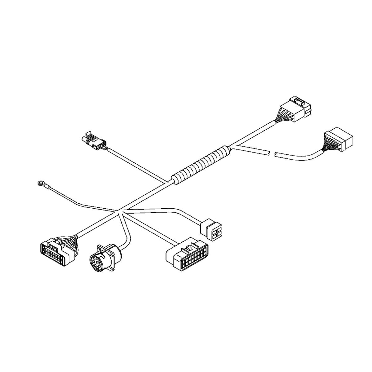 AH211680: AH211680: Armrest Feedrate Wiring Harness
