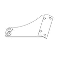 AH214923: John Deere AH214923 Sidehill Cleaning Shoe Deflector, Right Side