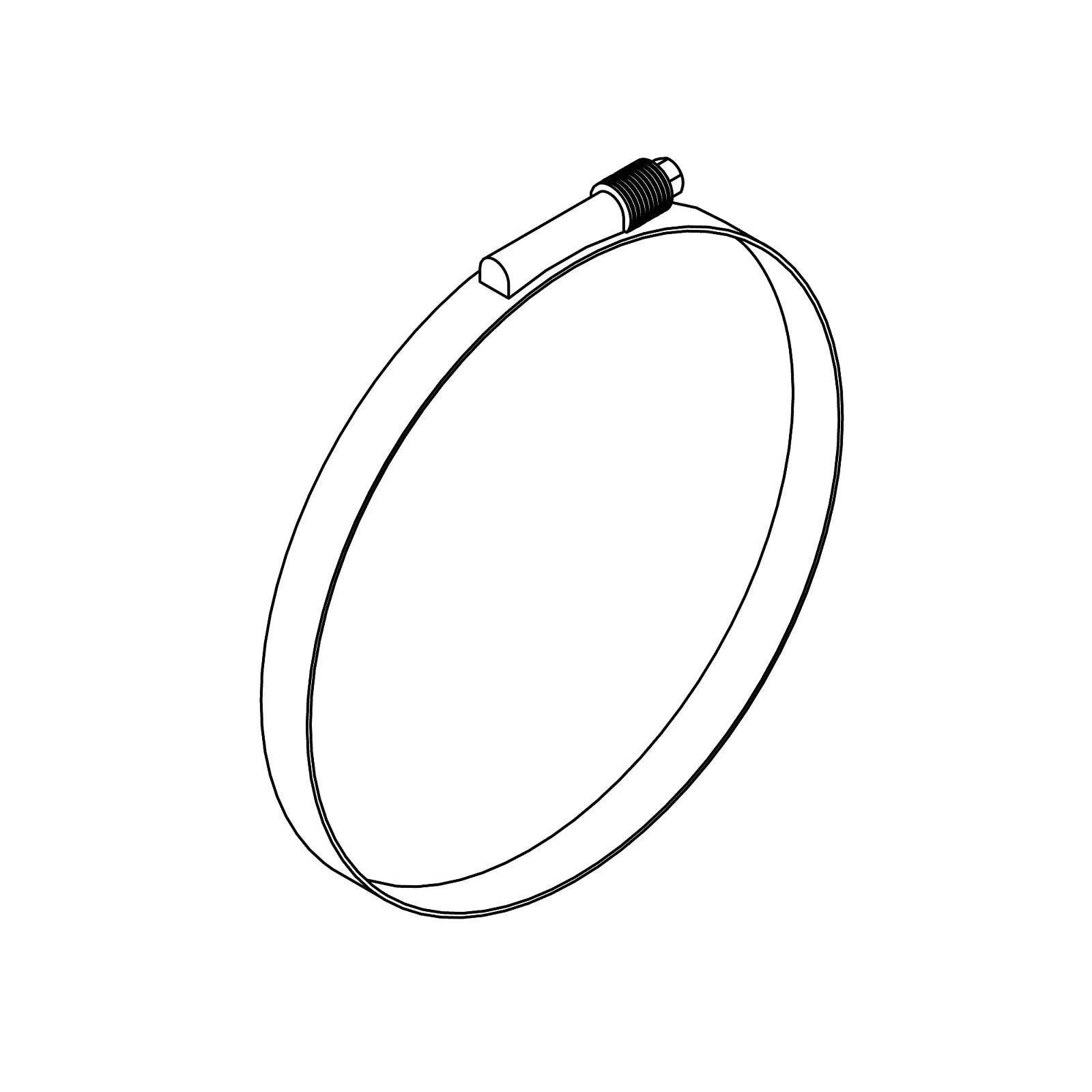 AH217668: Fits John Deere AH217668 Hose Clamp – Genuine OEM