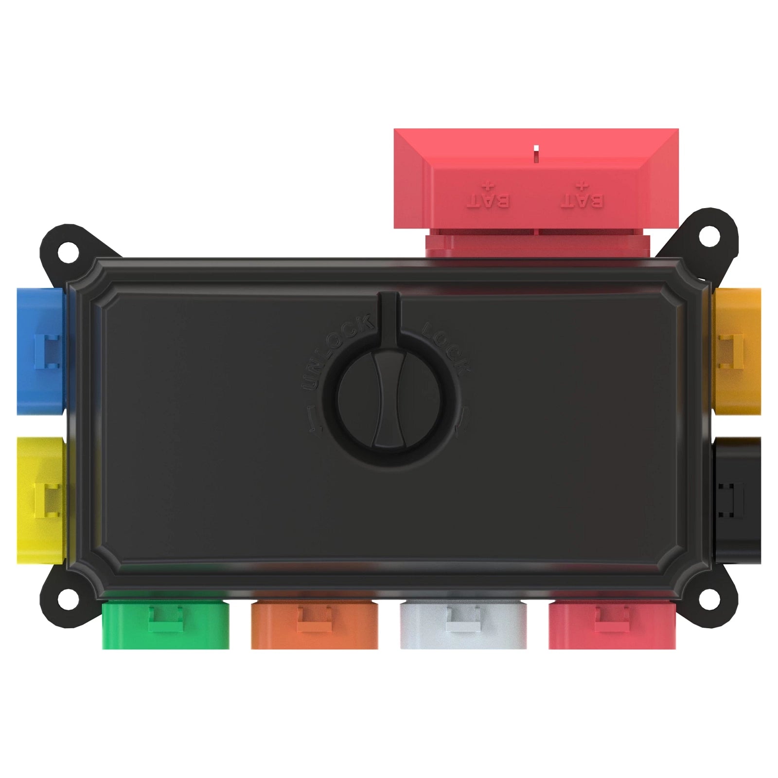 AH220593: Fits John Deere AH220593 Center Fuse Box, 12 connector – Genuine OEM