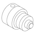 AH221422: AH221422: Back-Up Alarm Adapter Fitting