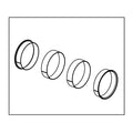 AH231058: Fits John Deere AH231058 Feeder House Drum Ring Kit – Genuine OEM