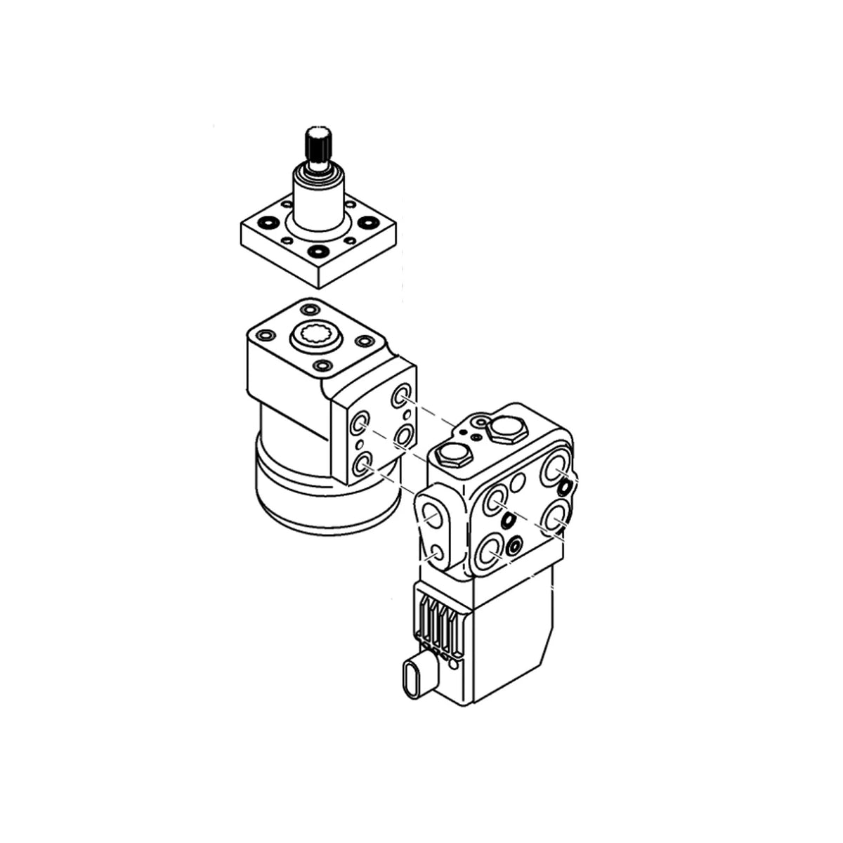 AH233663: Fits John Deere AH233663 AutoTrac™ Steering Valve – Genuine OEM