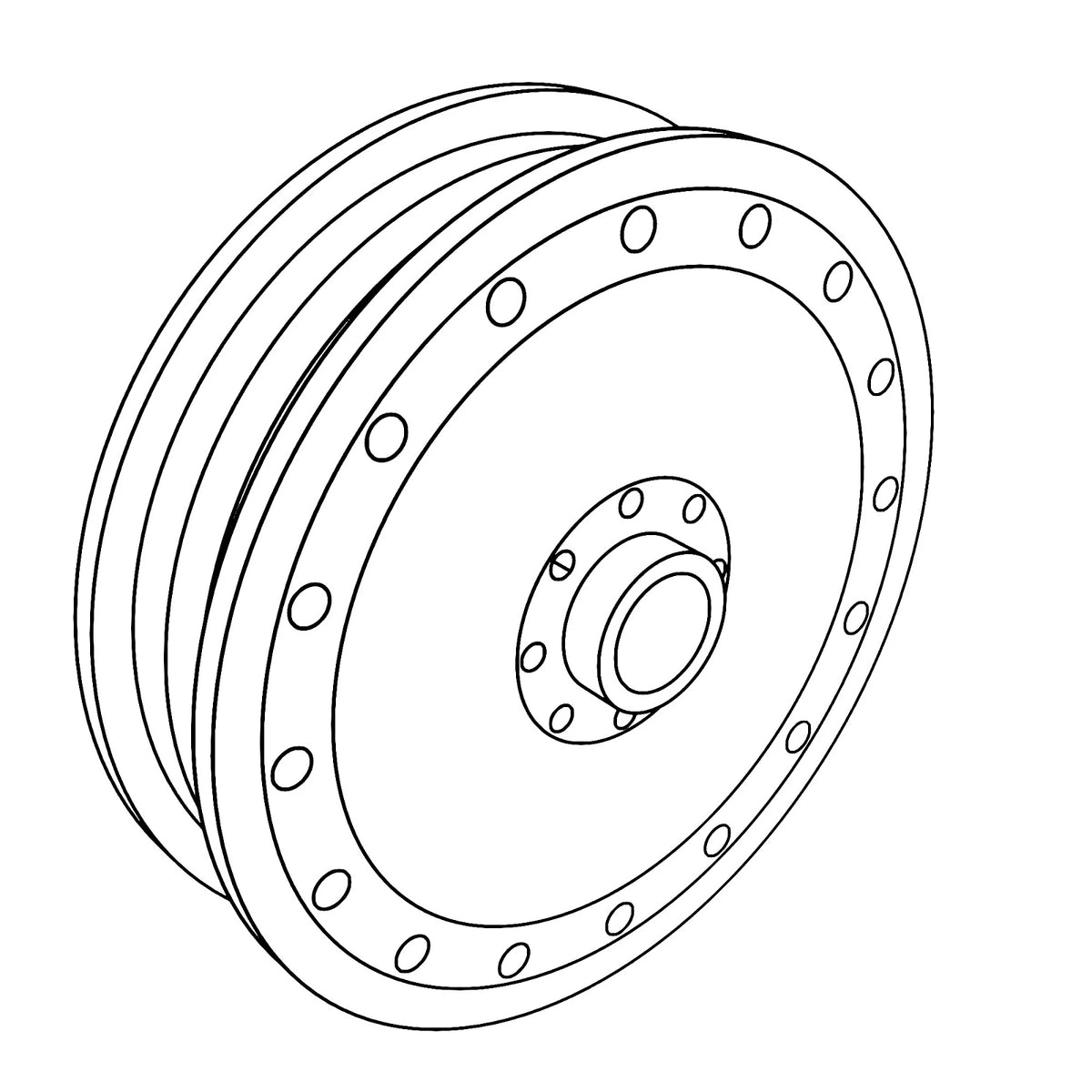 AH93628: Fits John Deere AH93628 Cutterbar and Knife Drive Pulley – Genuine OEM