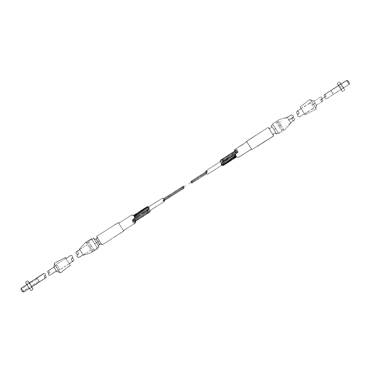 AH96717: Fits John Deere AH96717 Hydrostatic Drive Control Cable – Genuine OEM