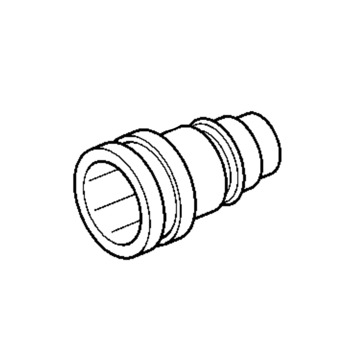 AJ58437: Fits John Deere AJ58437 Hydraulic Quick Coupler Socket – Genuine OEM