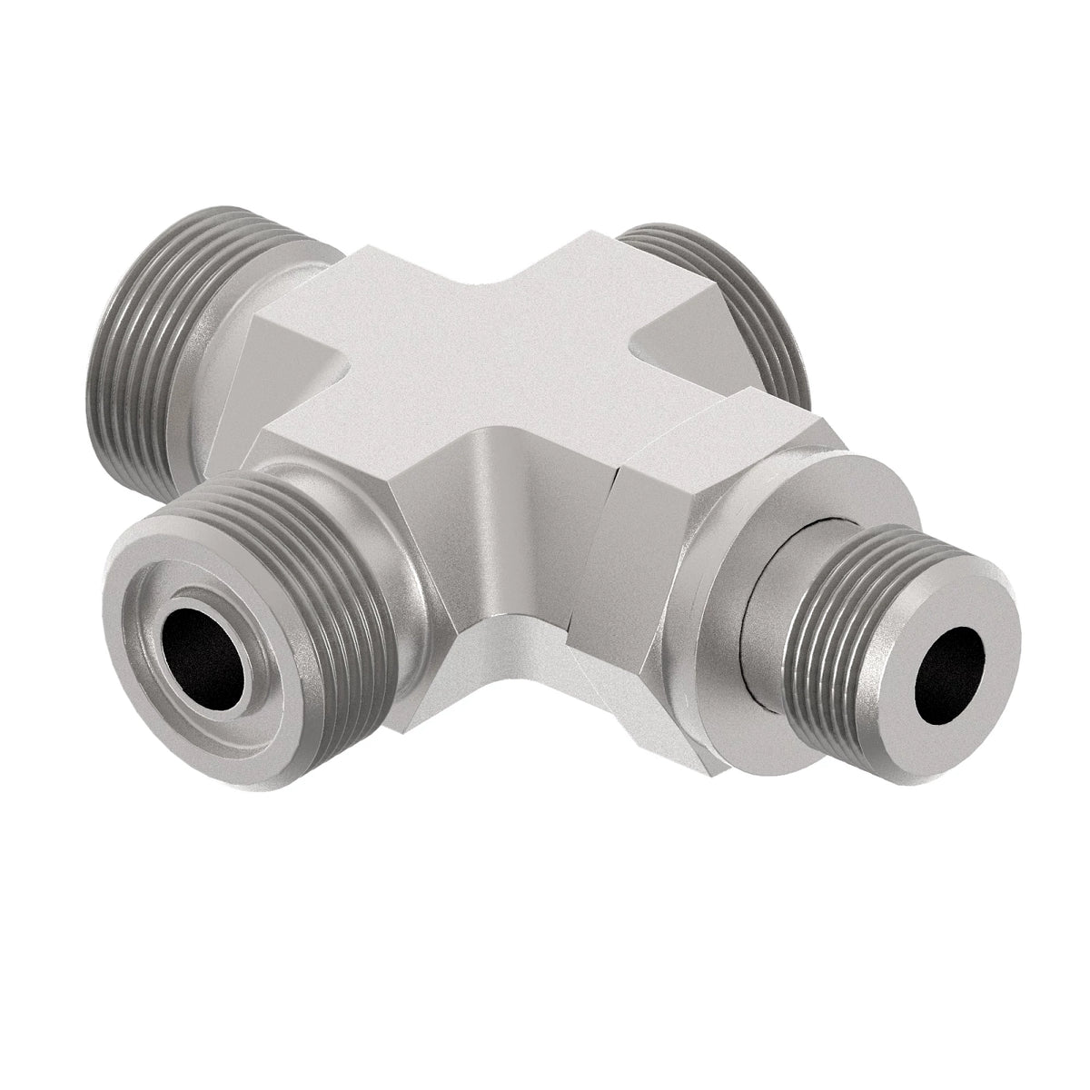 AL110232: Fits John Deere AL110232 Adjustable Stud Cross Fitting, O-Ring Face Seal (ORFS) – Genuine OEM