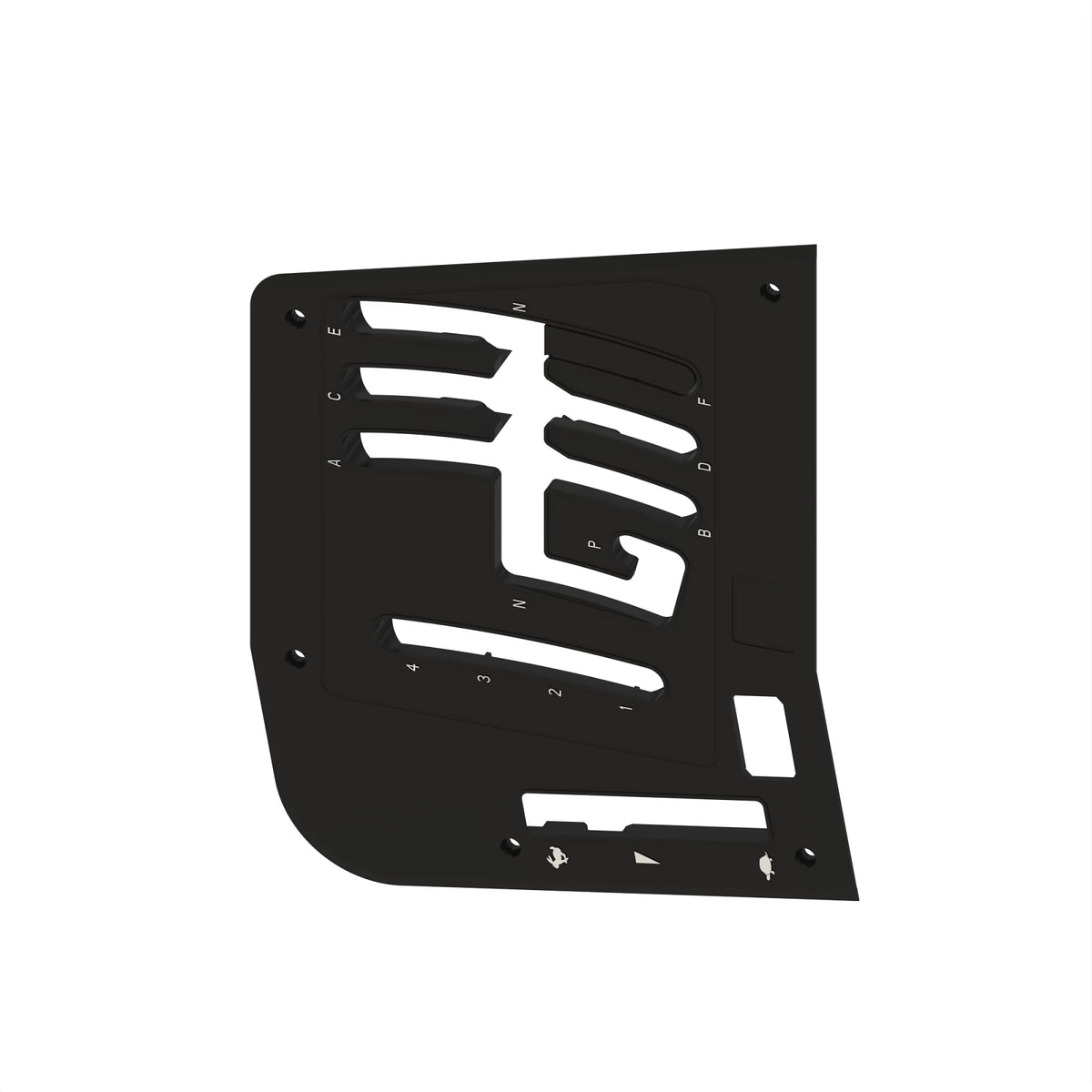 AL111491: Fits John Deere AL111491 Gear Shift Guide Panel – Genuine OEM