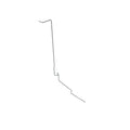AL111603: Fits John Deere AL111603 Brake Line, Left Side – Genuine OEM