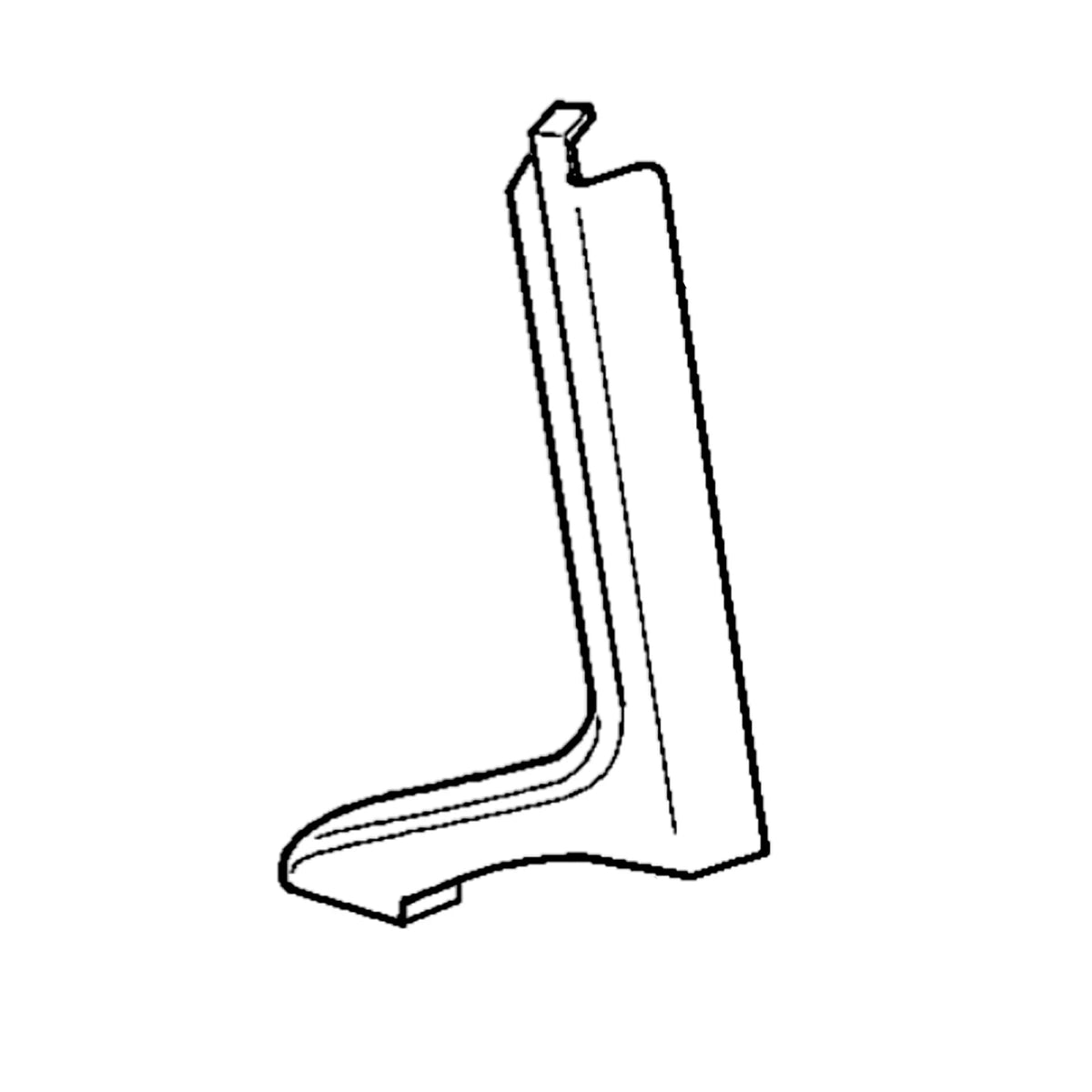 AL112548: Fits John Deere AL112548 Rear Air Duct, Right Side – Genuine OEM