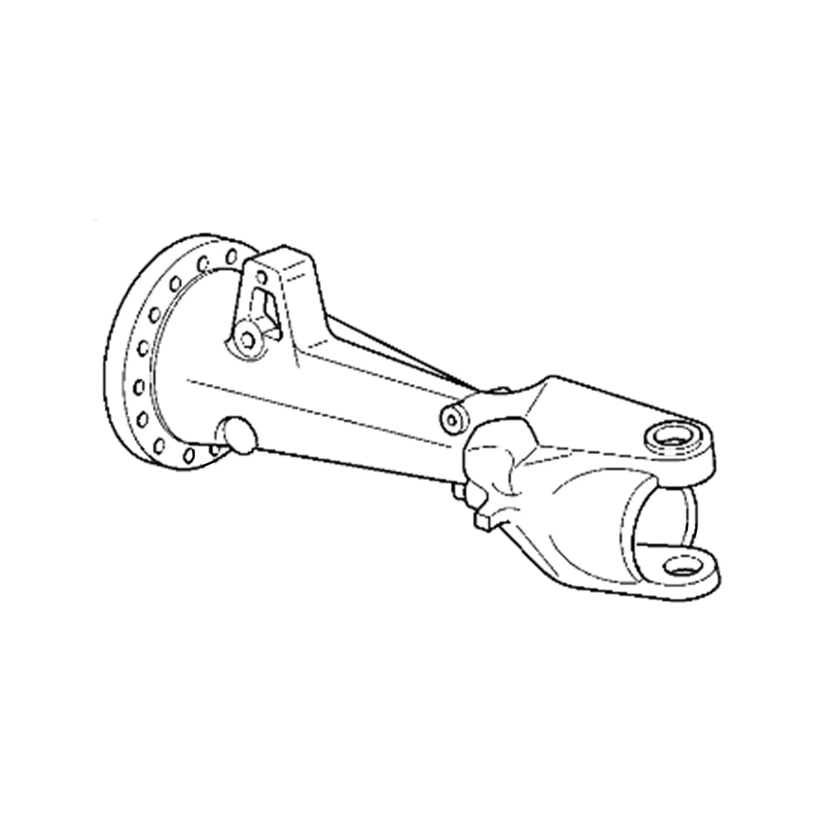 AL113767: Fits John Deere AL113767 Front Axle RH Housing – Genuine OEM