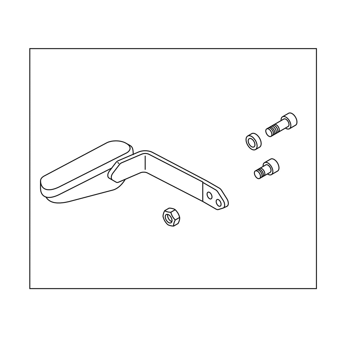 AL114686: Fits John Deere AL114686 Armrest, Right Side – Genuine OEM