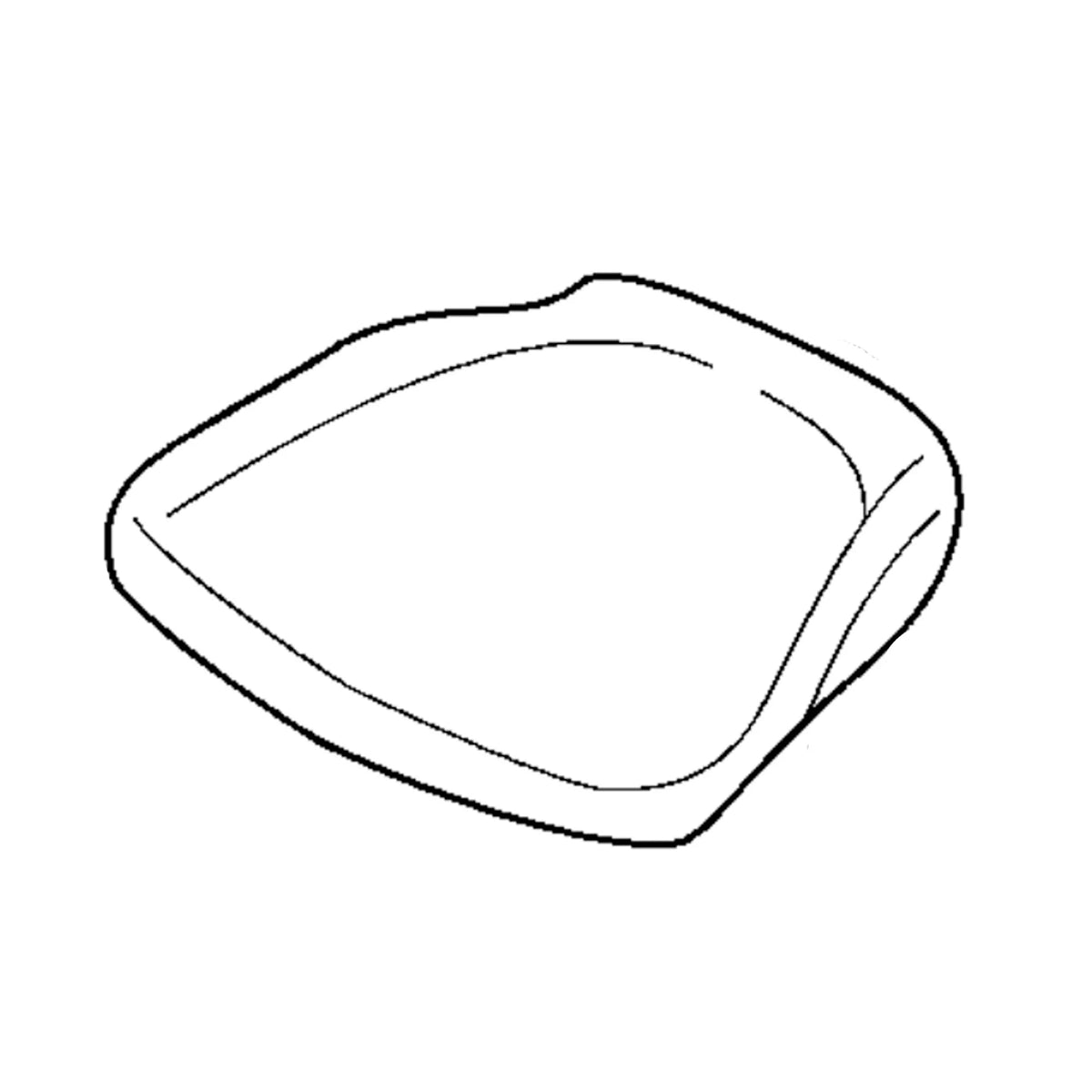 AL116980: Fits John Deere AL116980 Standard Operations Seat Cushion – Genuine OEM
