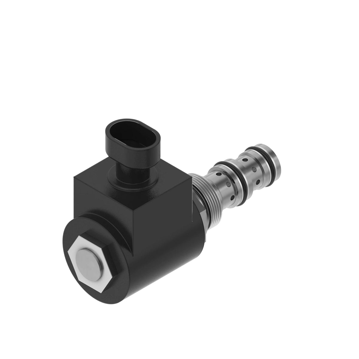 AL118477: Fits John Deere AL118477 Spool 3 Way Solenoid Valve – Genuine OEM