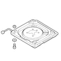AL119286: Fits John Deere AL119286 Operator's Seat Swivel – Genuine OEM