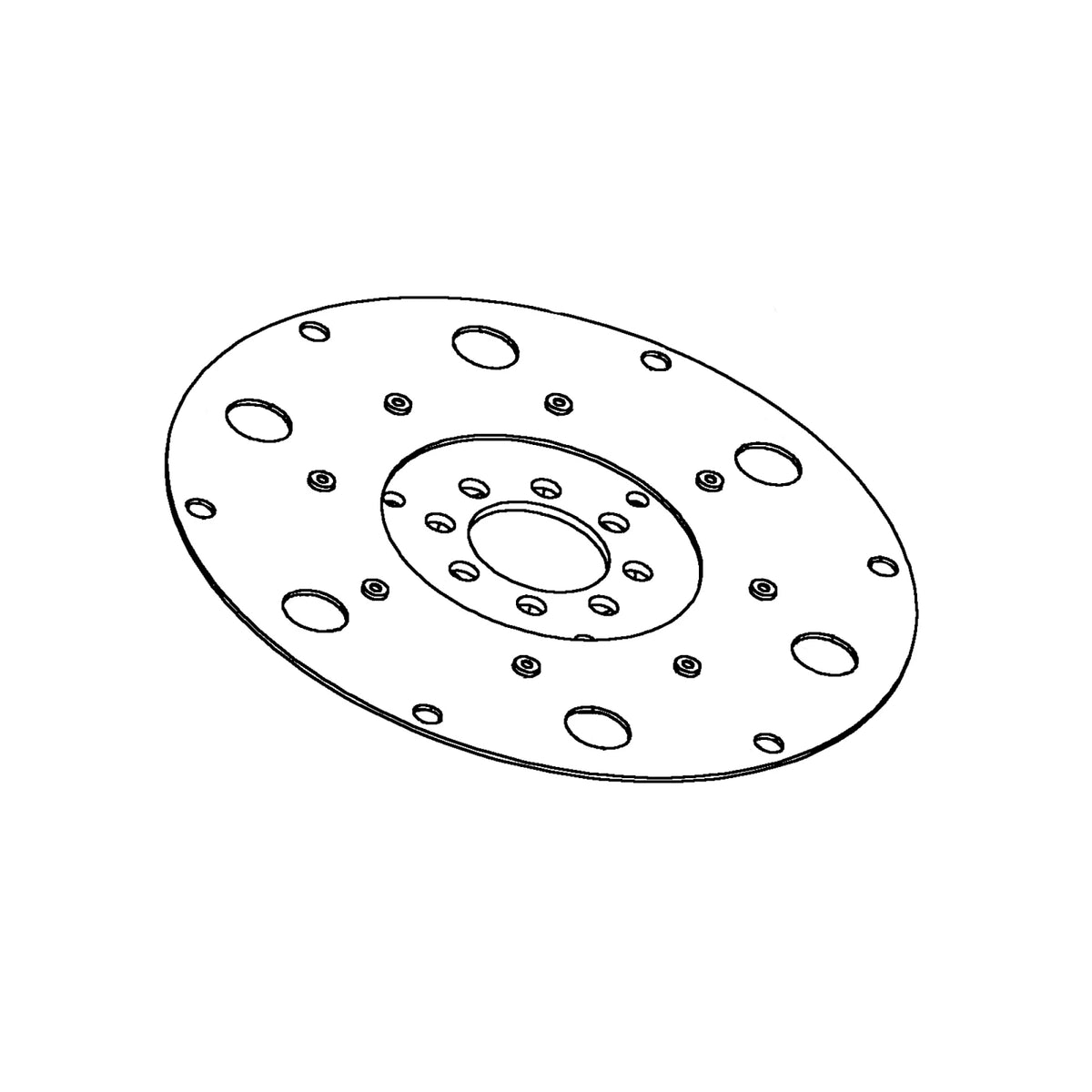 AL120063: Fits John Deere AL120063 Universal Driveshaft Torsional Damper – Genuine OEM